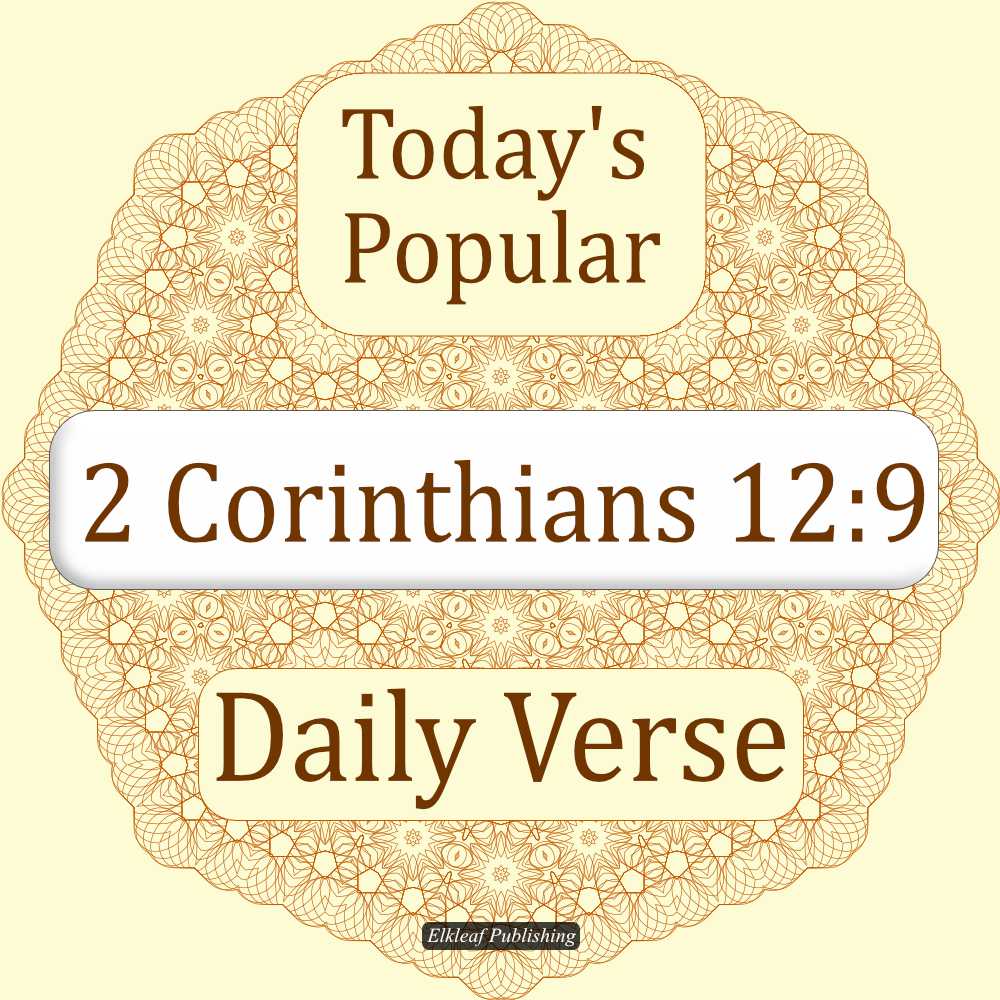 2 Corinthians 12:9