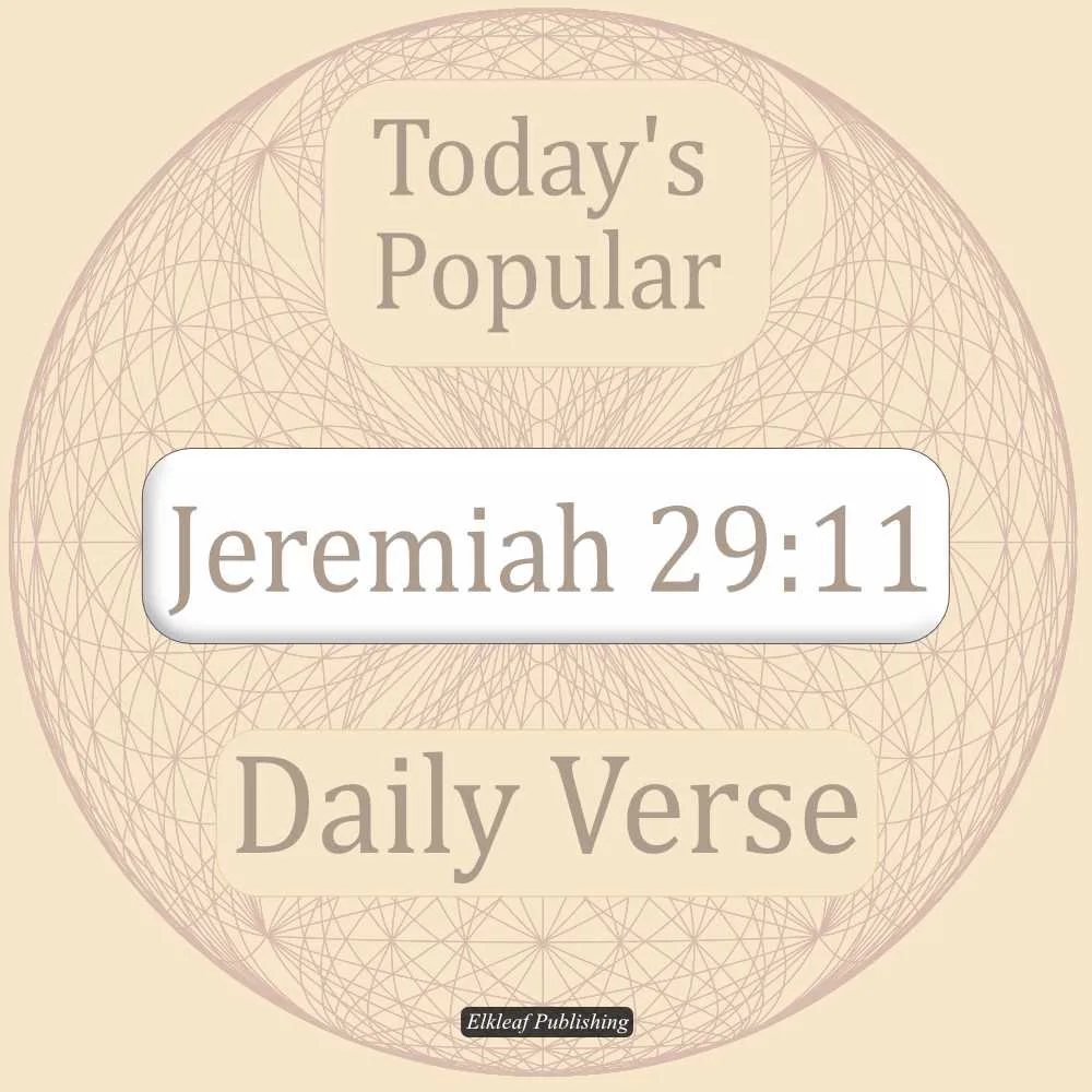 Jeremiah 29:11