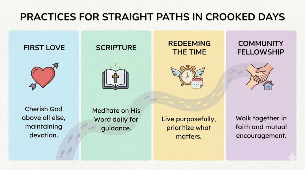 Practices for Straight Paths