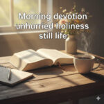 unhurried holiness