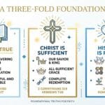 God is true Christ is sufficient