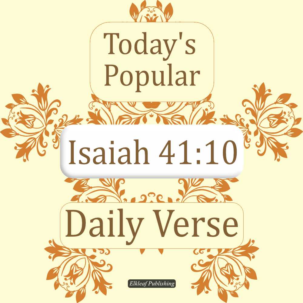 Isaiah 41:10