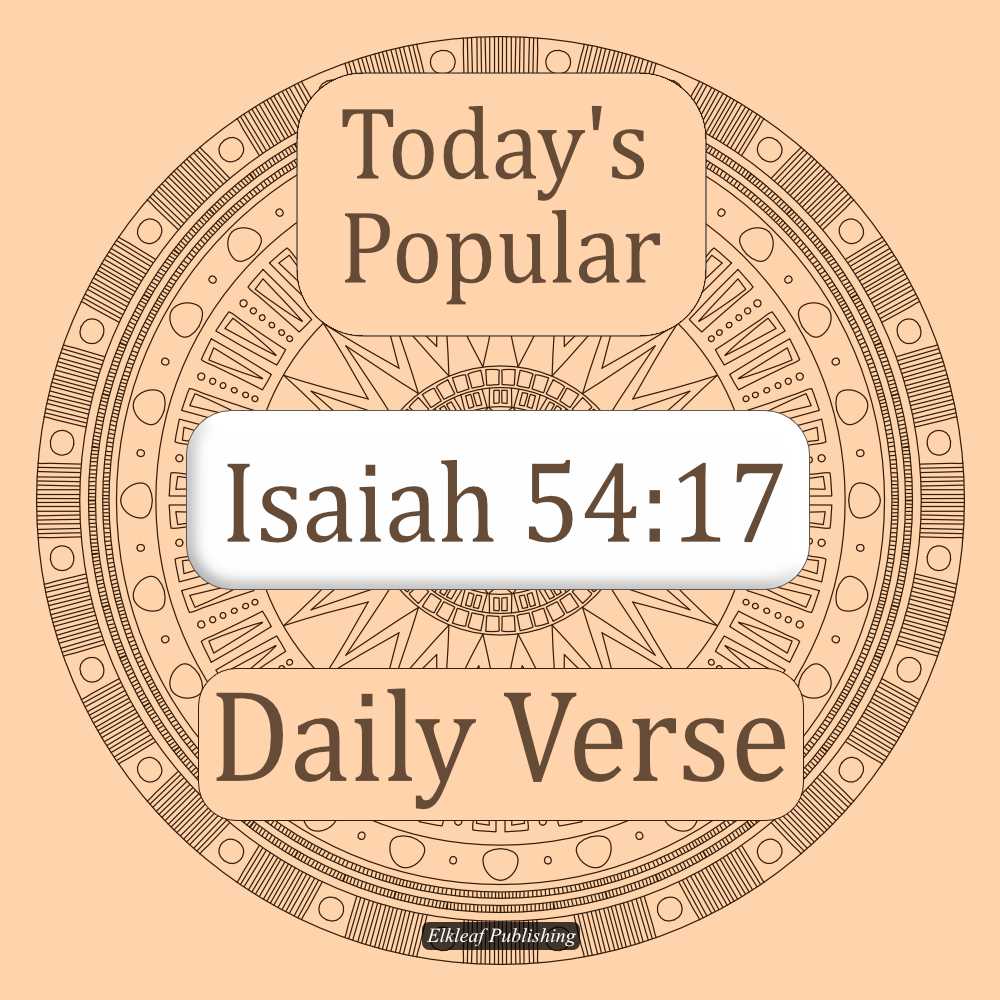 Isaiah 54:17