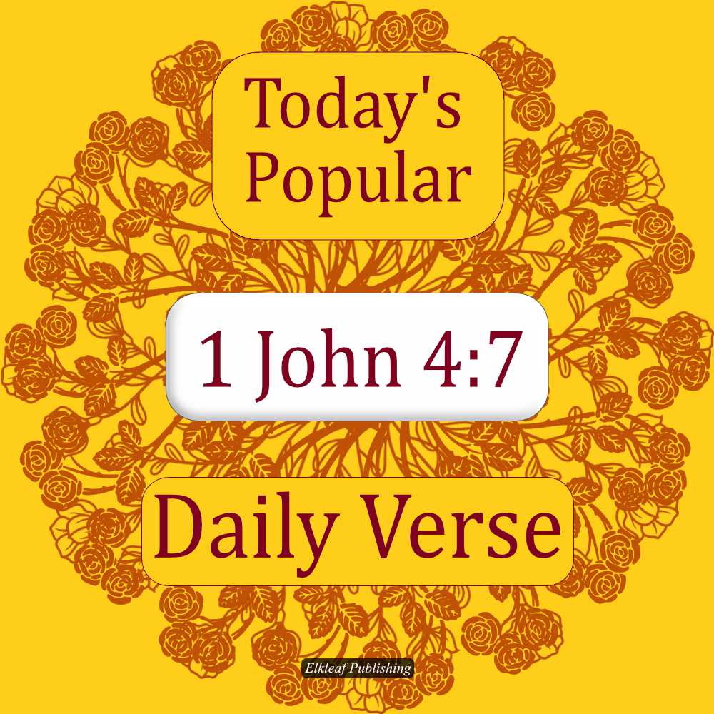 1 John 4:7