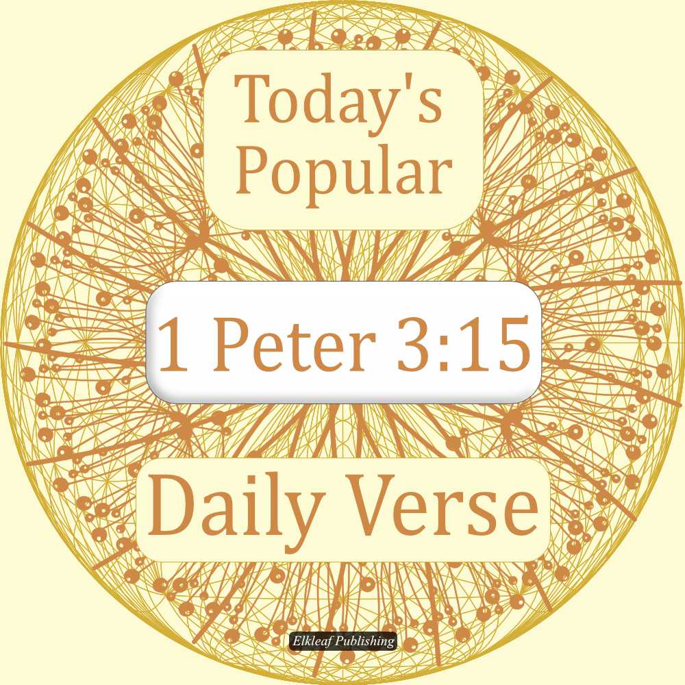 1 Peter 3:15