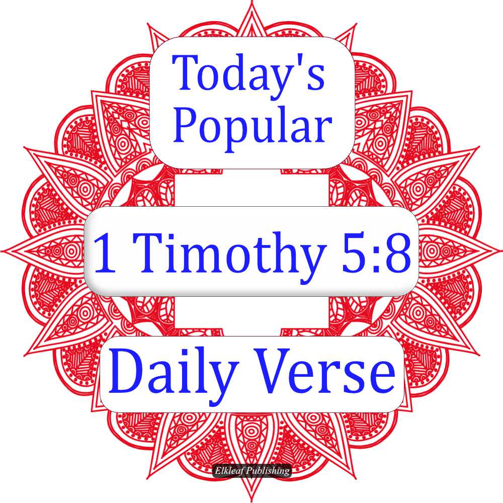 1 Timothy 5:8