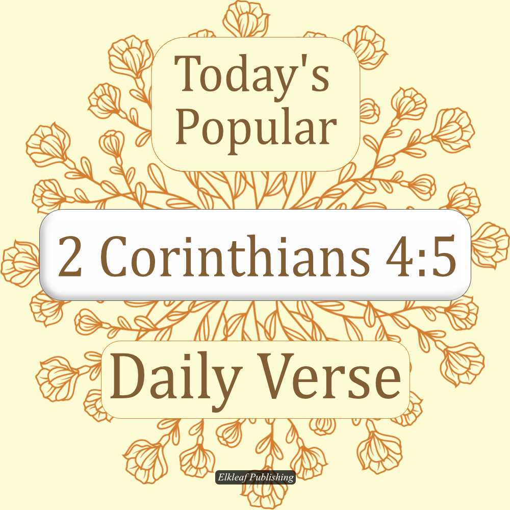 2 Corinthians 4:5