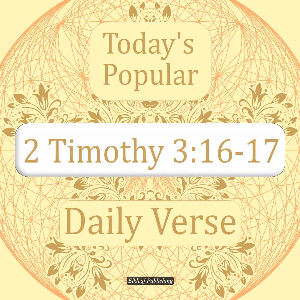 2 Timothy 3:16-17