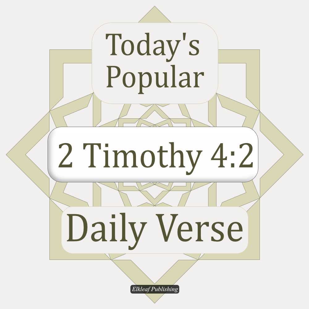 2 Timothy 4:2