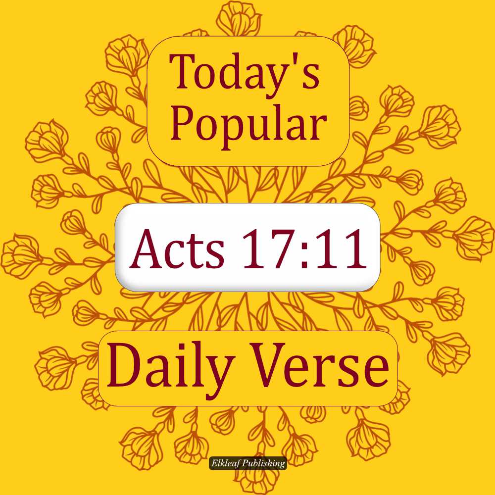 Acts 17:11