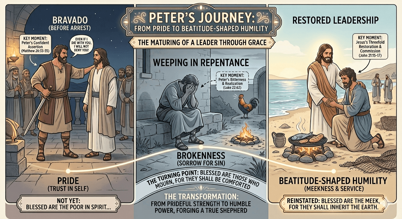 Beatitude-shaped humility