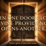 Christ’s glory in uncertain times