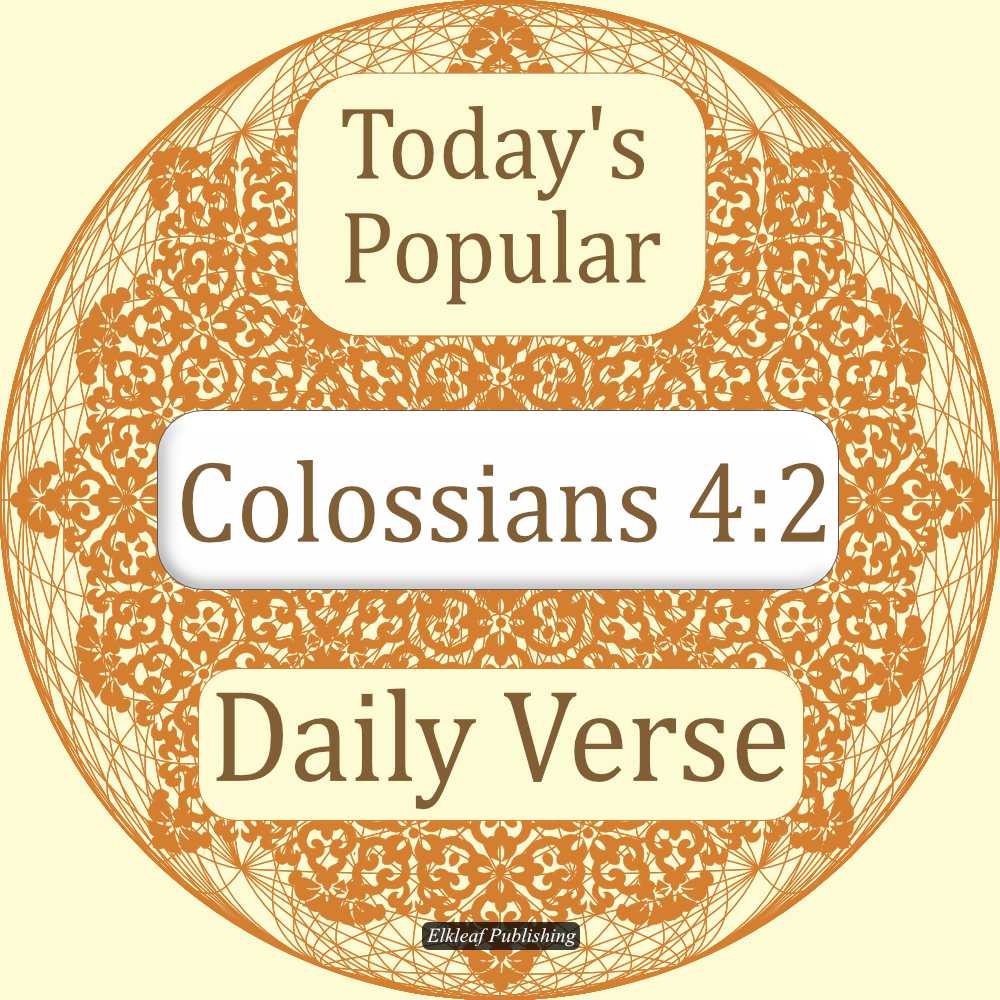 Colossians 4:2