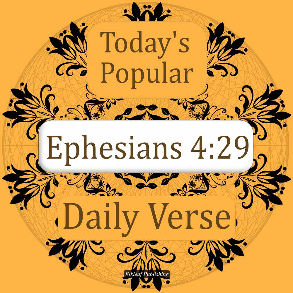 Ephesians 4:29