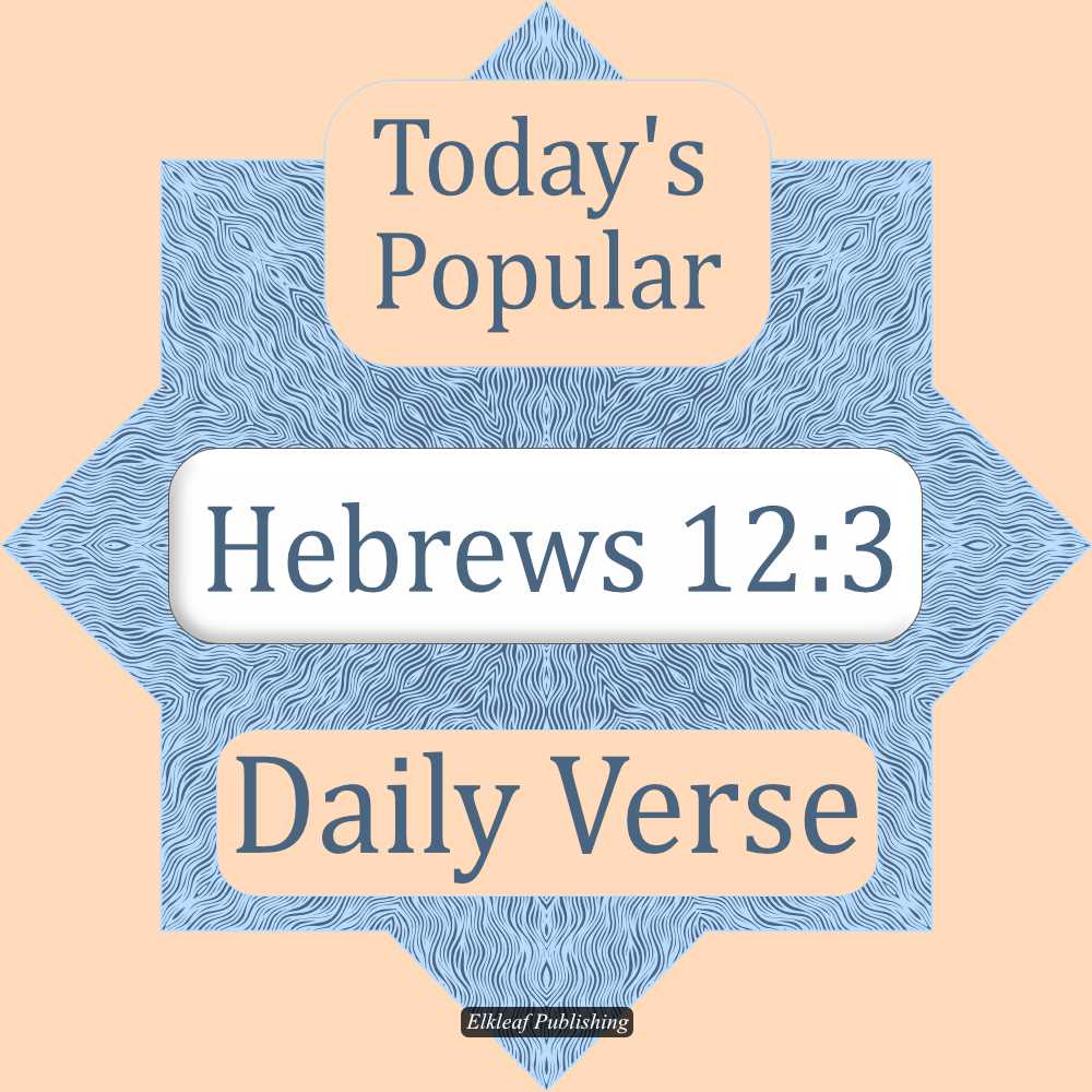 Hebrews 12:3