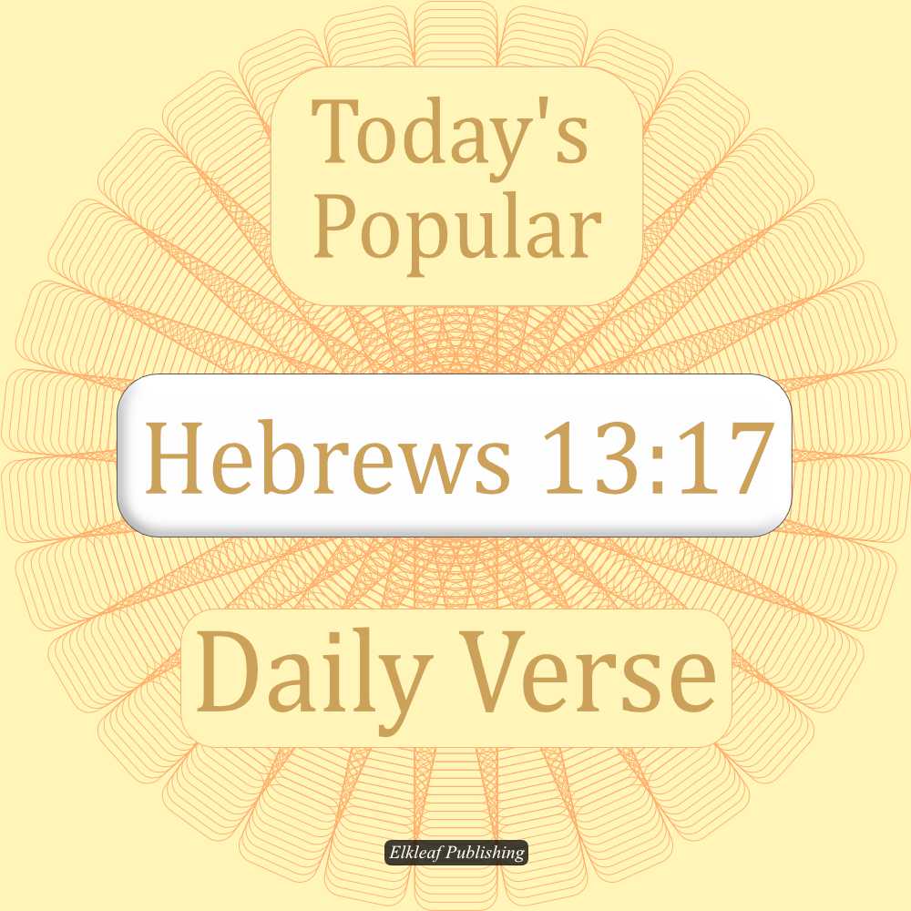 Hebrews 13:17