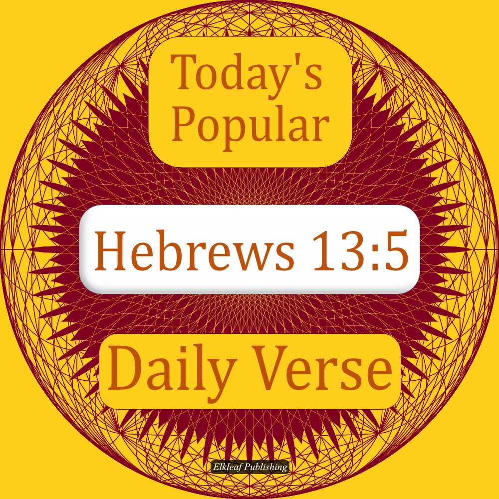 Hebrews 13:5