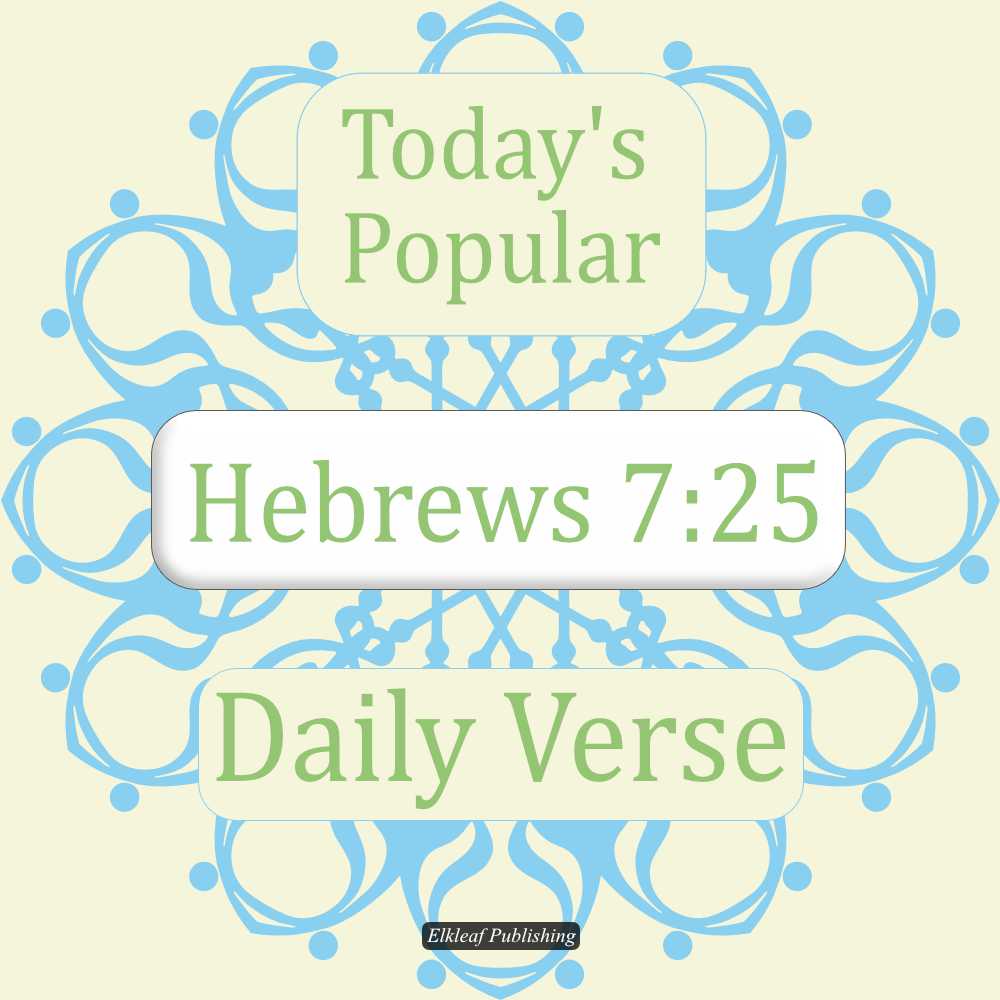 Hebrews 7:25