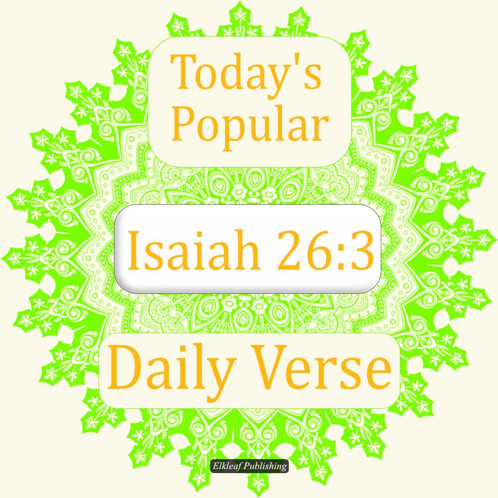 Isaiah 26:3