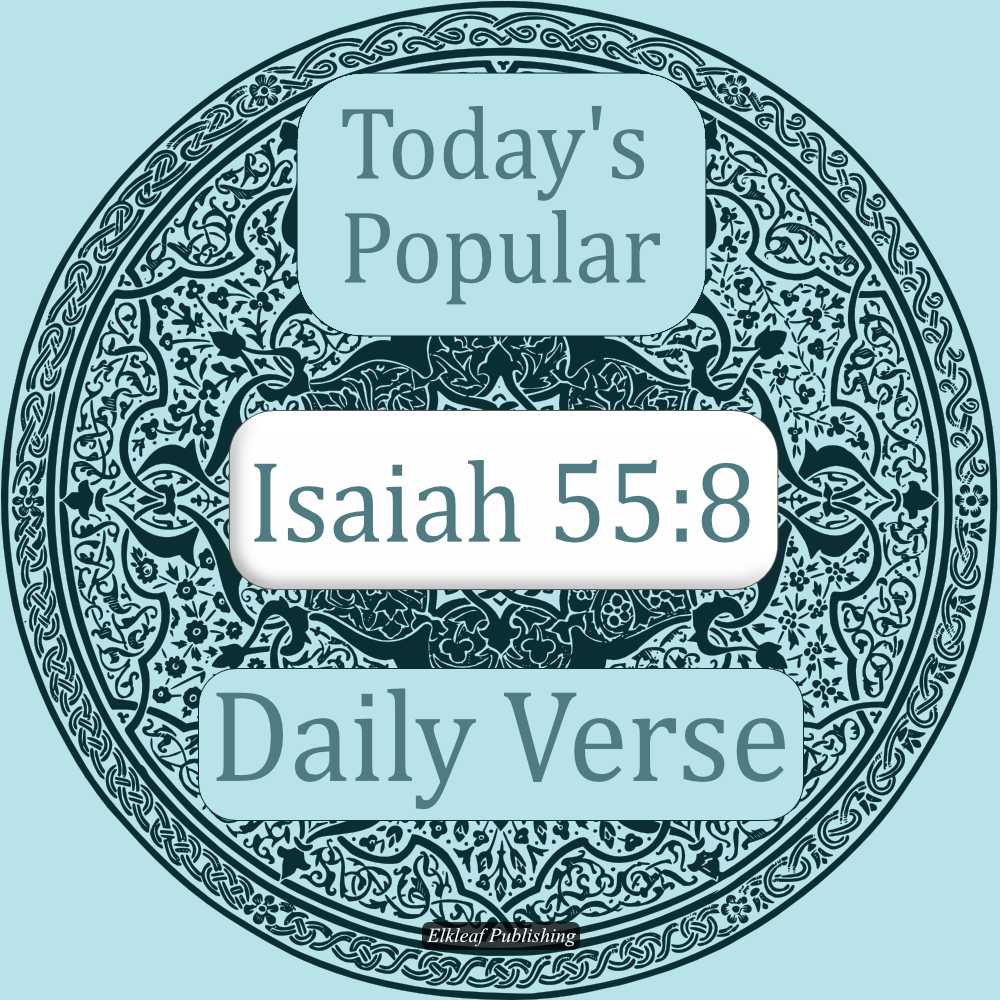 Isaiah 55:8