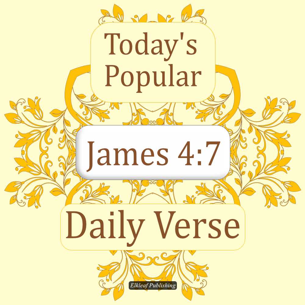 James 4:7