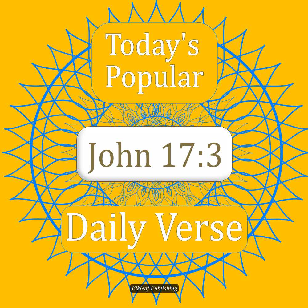 John 17:3