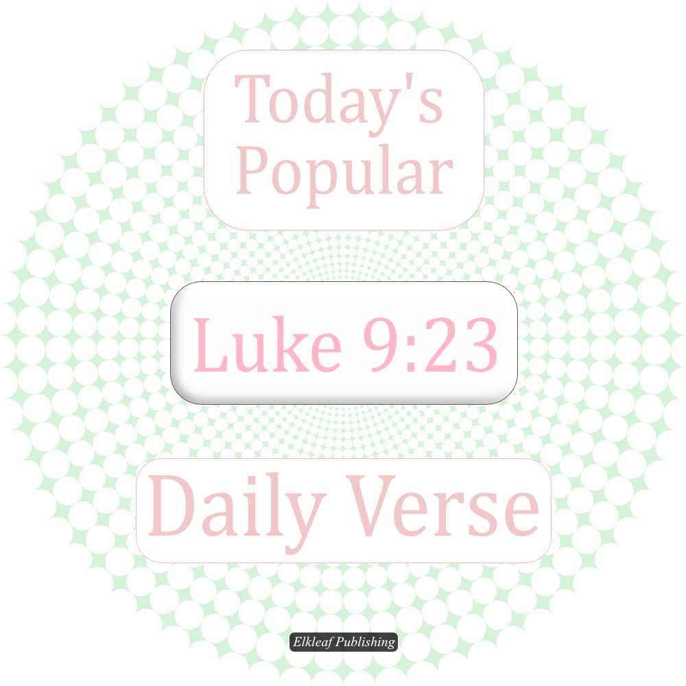 Luke 9:23