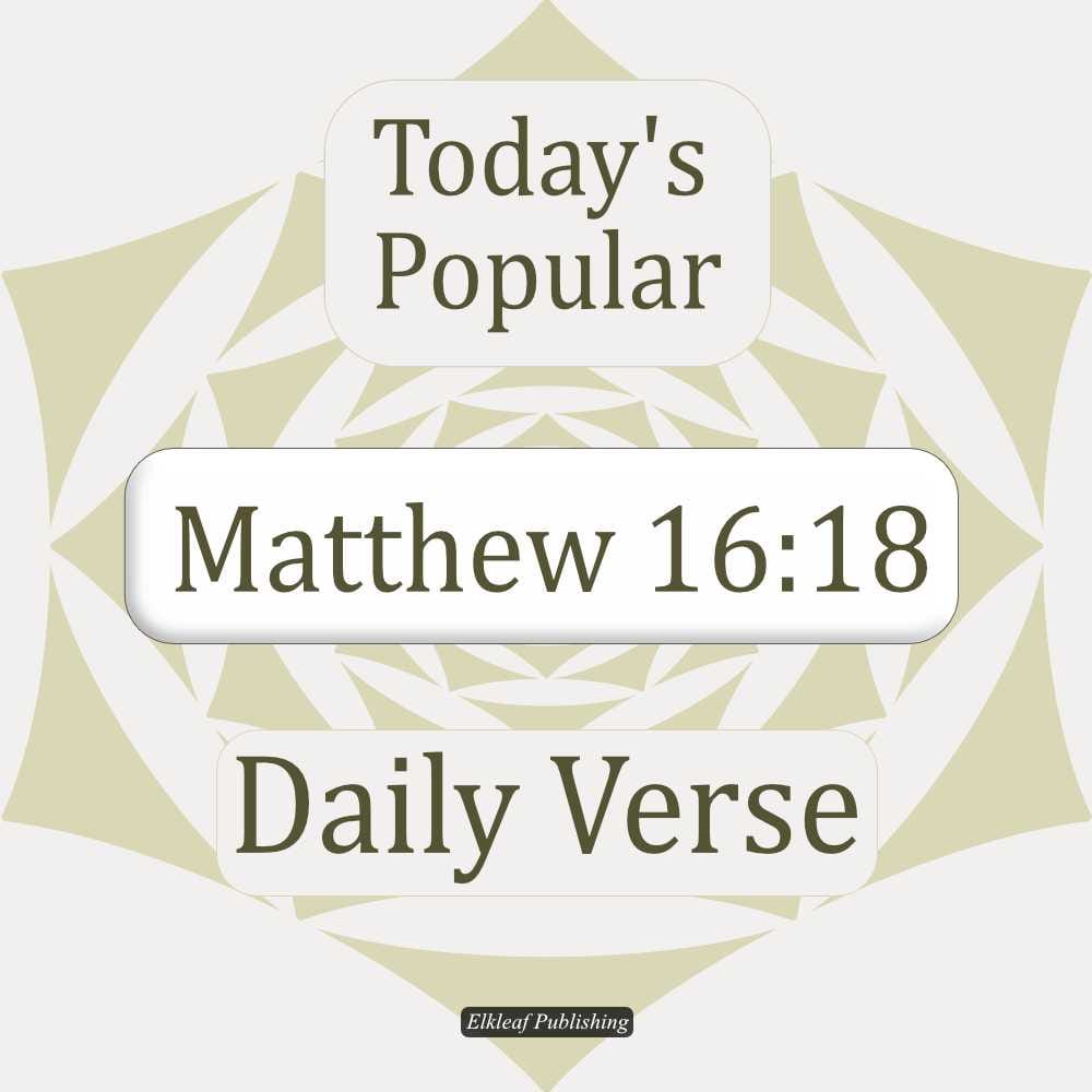 Matthew 16:18
