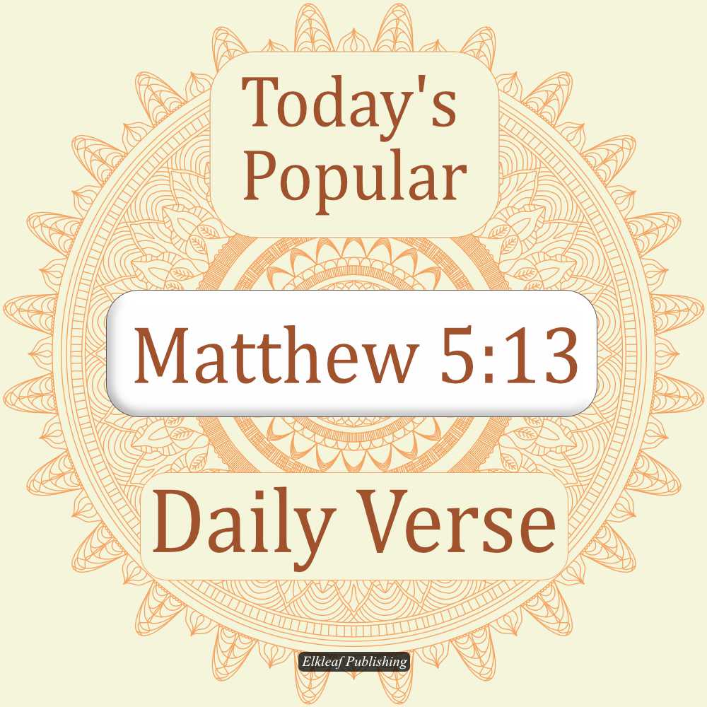 Matthew 5:13