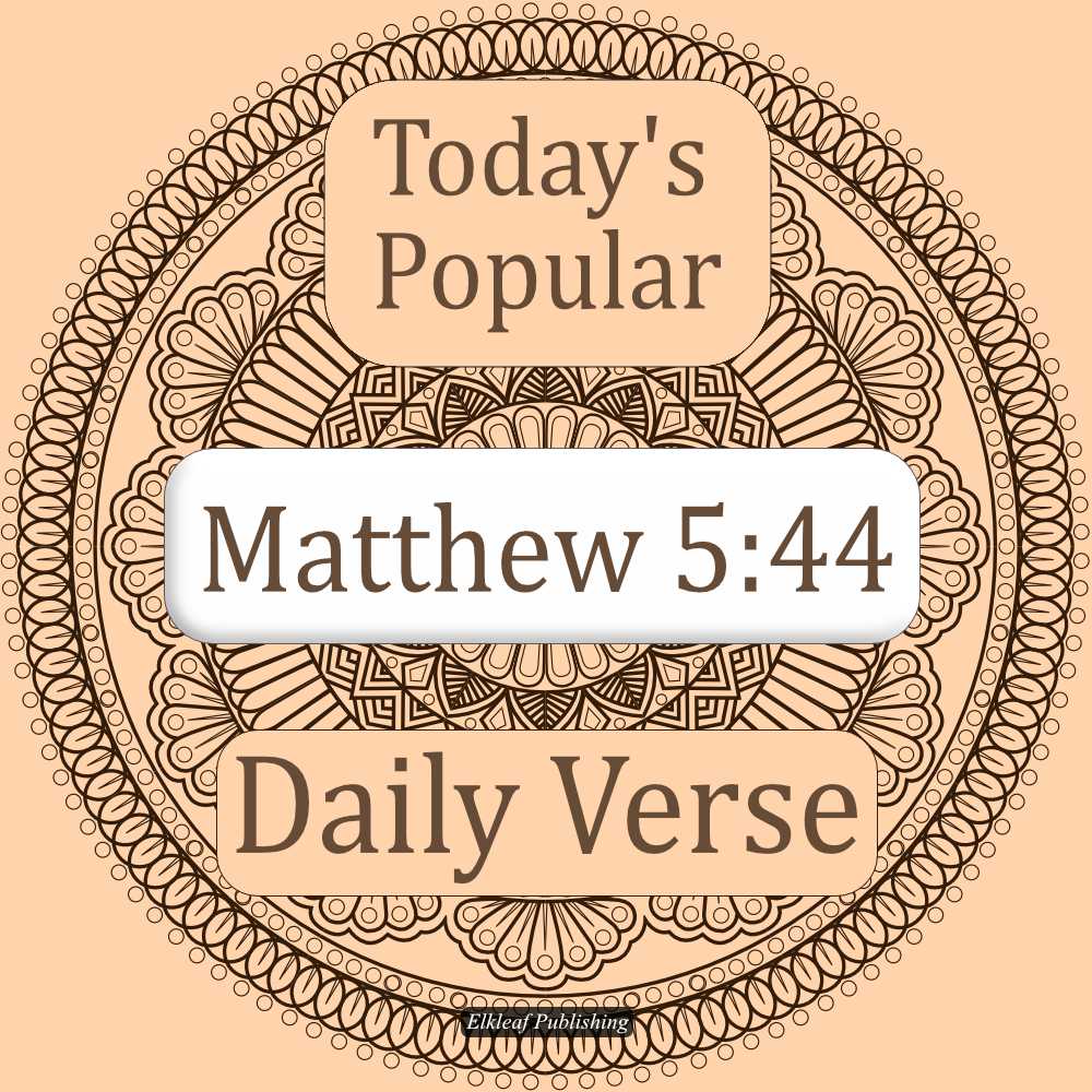 Matthew 5:44