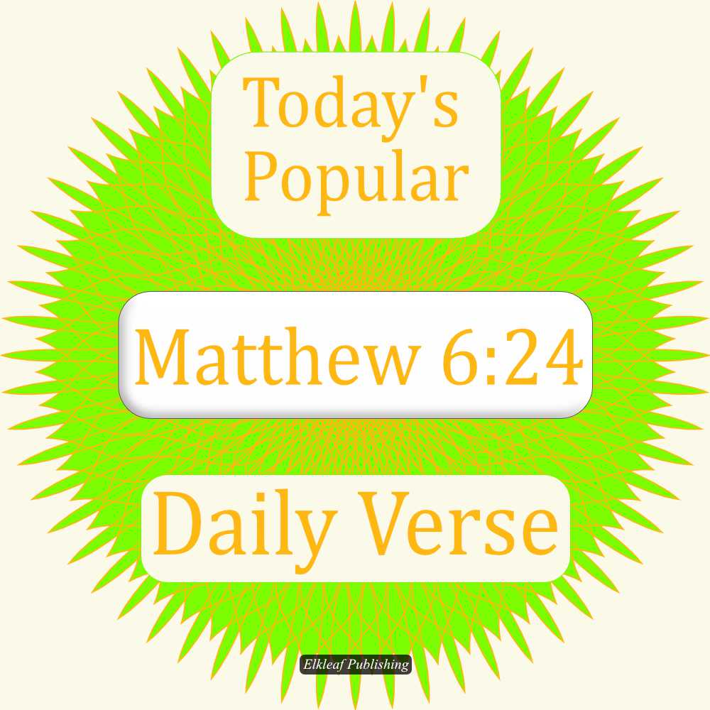 Matthew 6:24