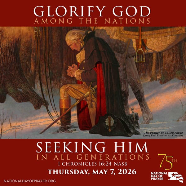 George Washington Art for National Day of Prayer