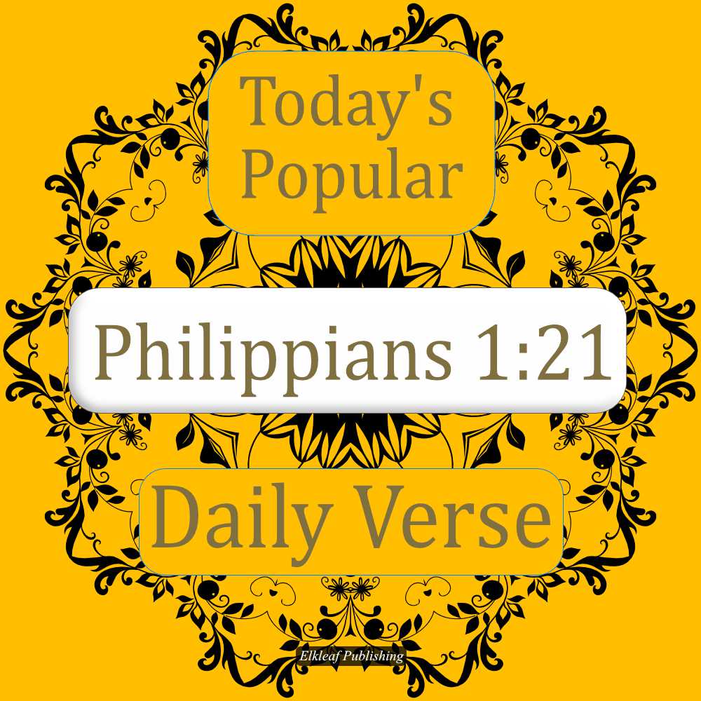 Philippians 1:21