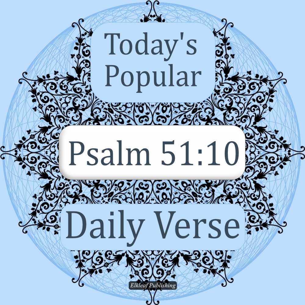 Psalm 51:10