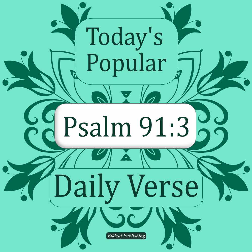 Psalm 91:3