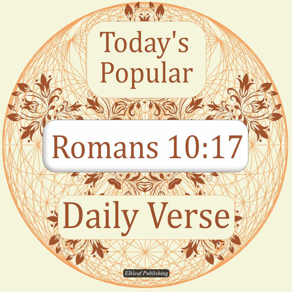 Romans 10:17
