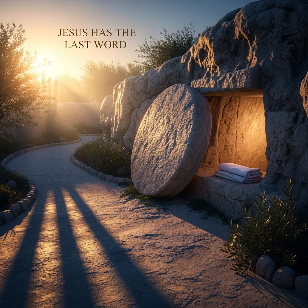 Jesus has the last word