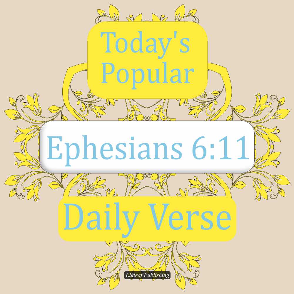 Ephesians 6:11