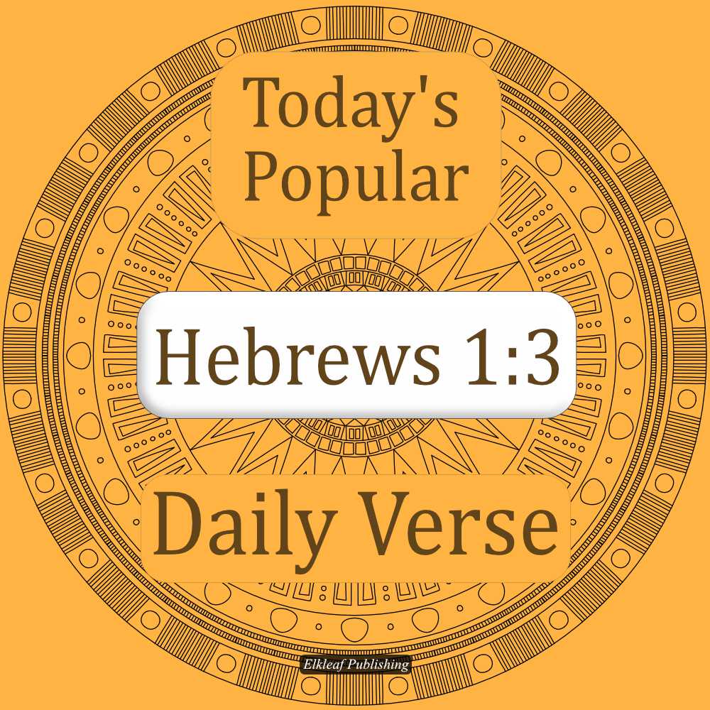Hebrews 1:3