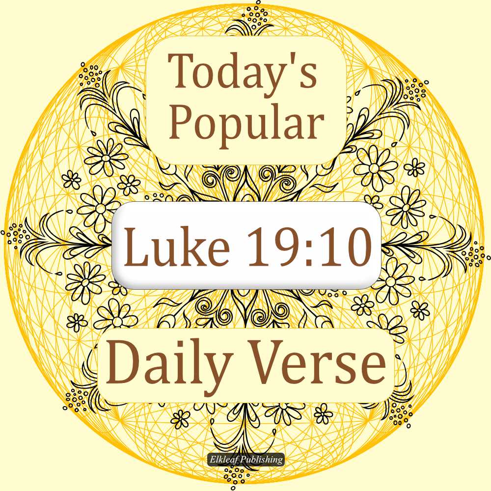 Luke 19:10
