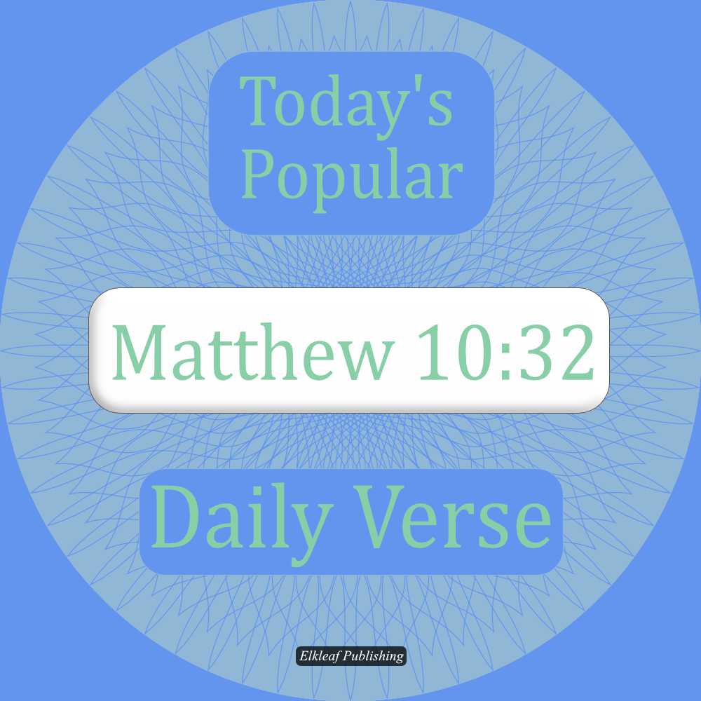 Matthew 10:32