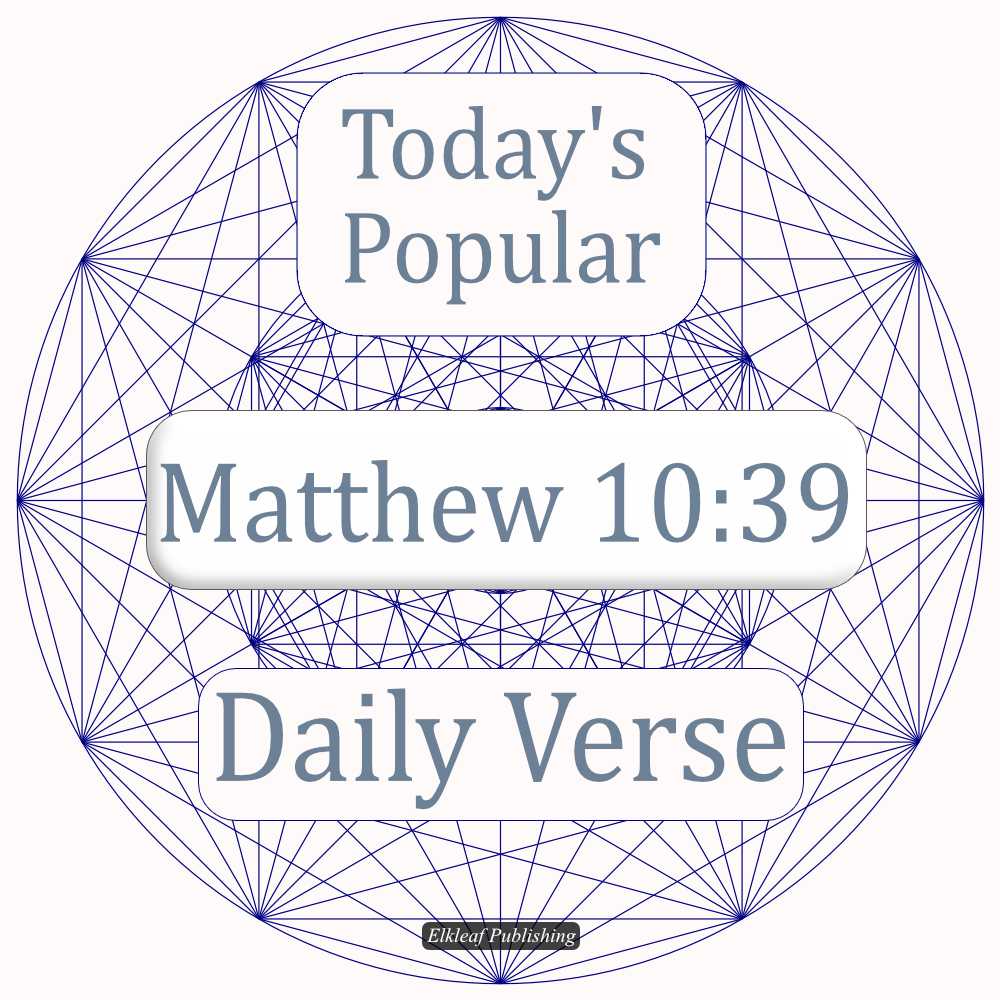 Matthew 10:39
