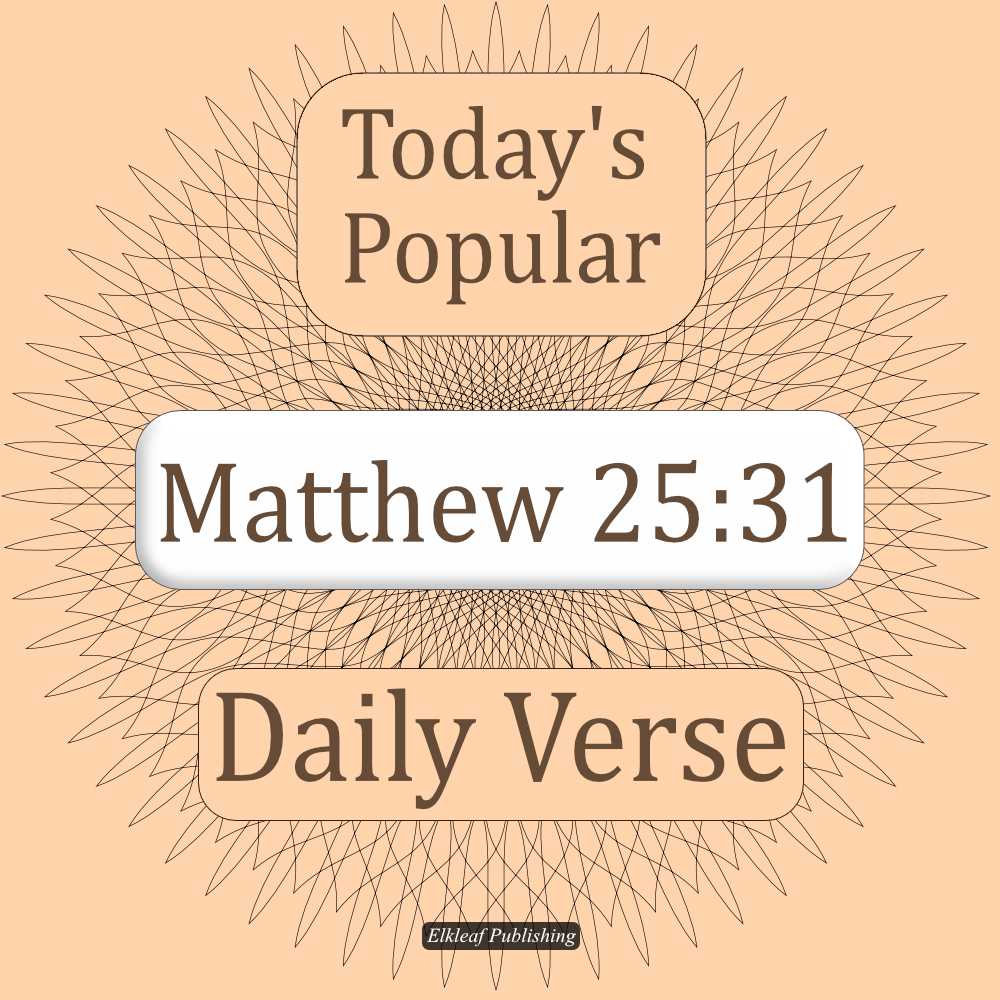 Matthew 25:31