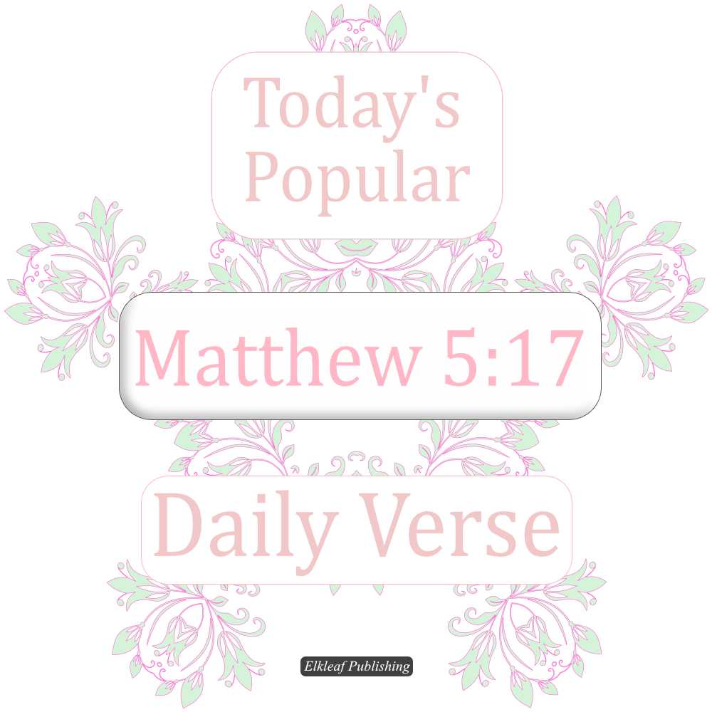 Matthew 5:17