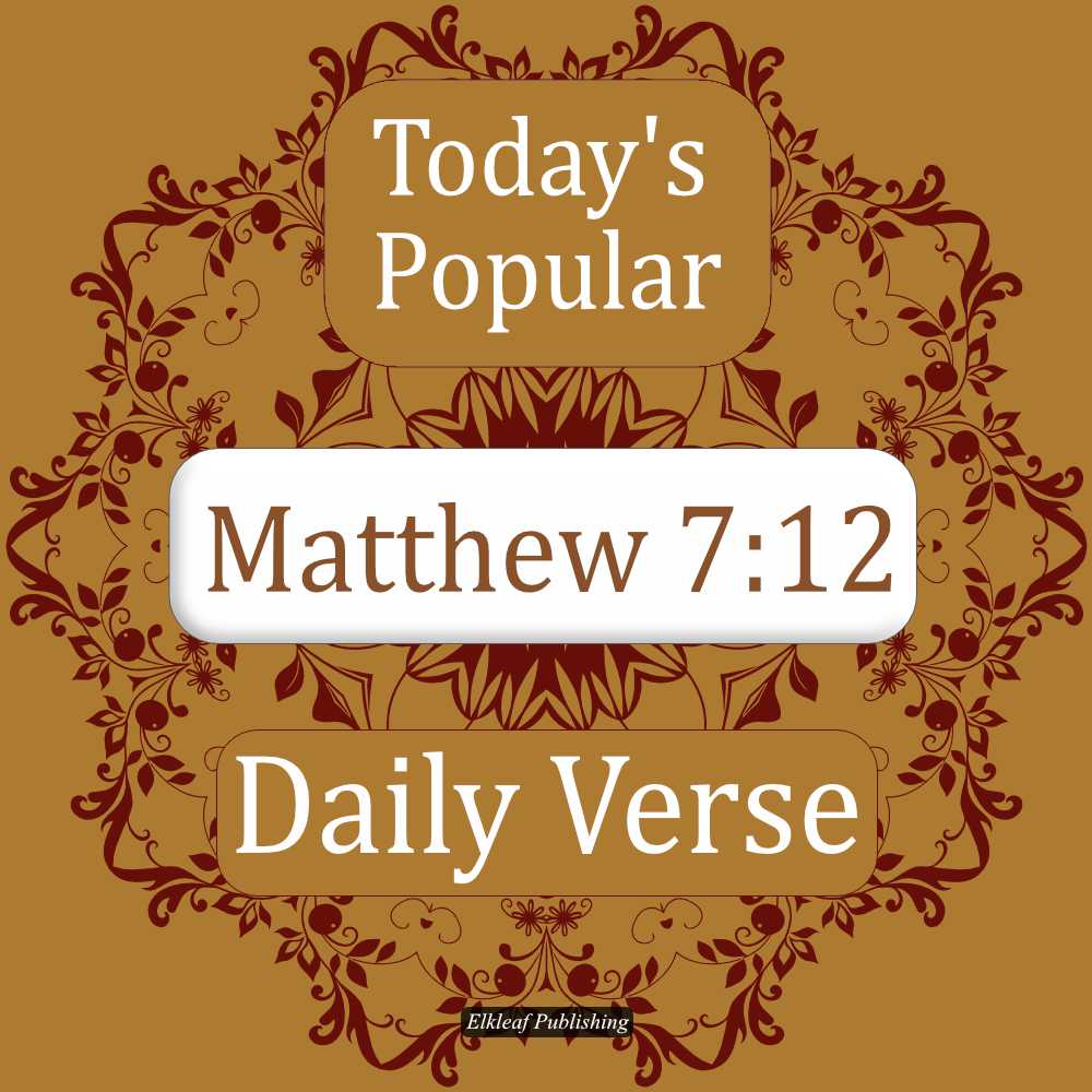 Matthew 7:12