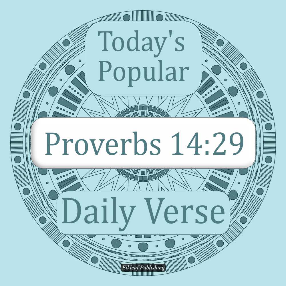 Proverbs-14-29