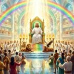praying from God's throne room