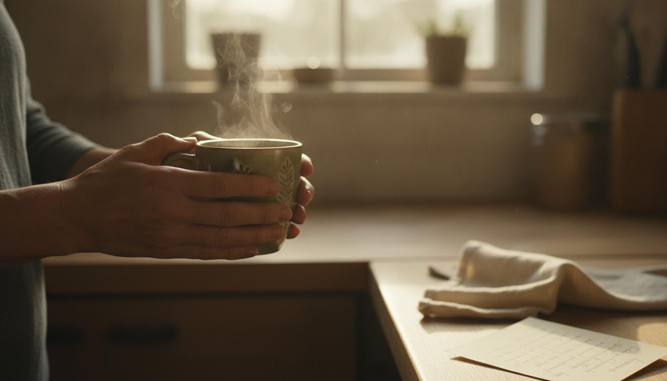 Open hands offering small acts of service in everyday life